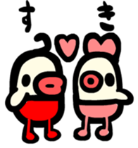 Lips tights sticker #3778907