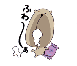 Under the nose of 10,000 meters bear sticker #3778942