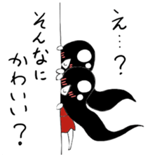 Red girl & White girl sticker #3779331