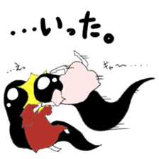 Red girl & White girl sticker #3779338