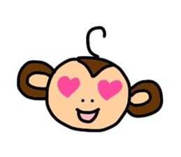 saru-o kun & buta-ko chan sticker #3779440