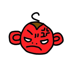 saru-o kun & buta-ko chan sticker #3779441