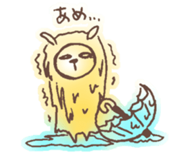 The sheep which shakes sticker #3779698