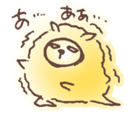 The sheep which shakes sticker #3779701
