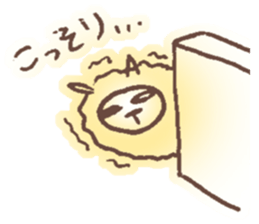 The sheep which shakes sticker #3779725