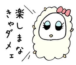 Denial Little Sheep sticker #3780087