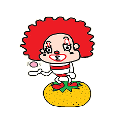 Innocent clown