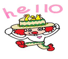 Innocent clown sticker #3780404