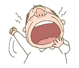 Father of Silence " Day Off type" sticker #3780483