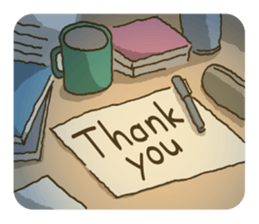 Father of Silence " Day Off type" sticker #3780486