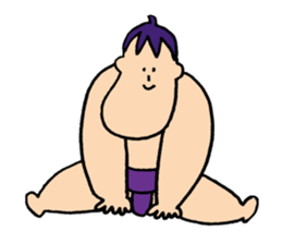NASUBIYAMA(Eggplant Sumo wrestler) sticker #3780490
