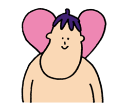 NASUBIYAMA(Eggplant Sumo wrestler) sticker #3780517