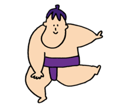 NASUBIYAMA(Eggplant Sumo wrestler) sticker #3780523