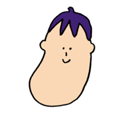 NASUBIYAMA(Eggplant Sumo wrestler) sticker #3780526