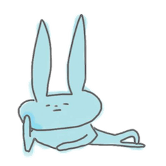 rabbits in various colors