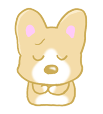 Sticker of Pembroke Welsh Corgi! sticker #3782035