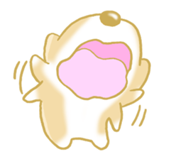 Sticker of Pembroke Welsh Corgi! sticker #3782041