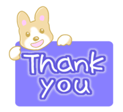 Sticker of Pembroke Welsh Corgi! sticker #3782049