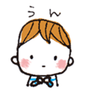 kimakima little boys sticker #3782426