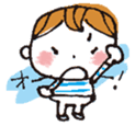 kimakima little boys sticker #3782438