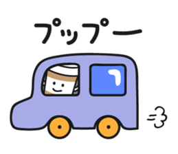 Cafe an lait-chan sticker #3782609