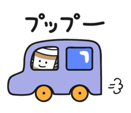 Cafe an lait-chan sticker #3782609