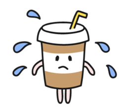 Cafe an lait-chan sticker #3782613