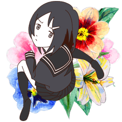 a flower girl