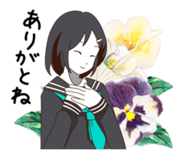 a flower girl sticker #3783161