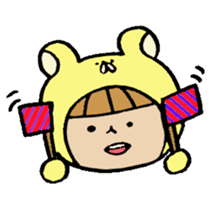 Kuma-gurumi Sumiko sticker #3783839