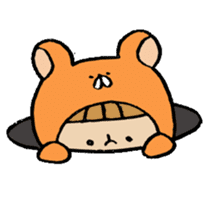 Kuma-gurumi Sumiko sticker #3783849