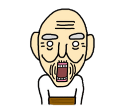 Shaved grandfather sticker #3783930