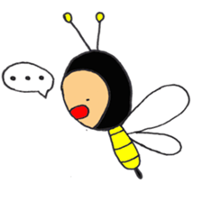 Don't bee scared!! sticker #3784017