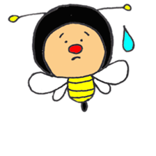 Don't bee scared!! sticker #3784018