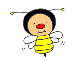 Don't bee scared!! sticker #3784020