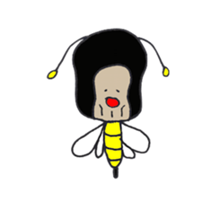 Don't bee scared!! sticker #3784021