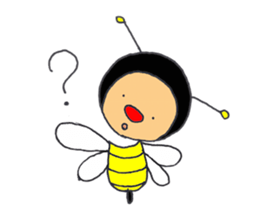 Don't bee scared!! sticker #3784024