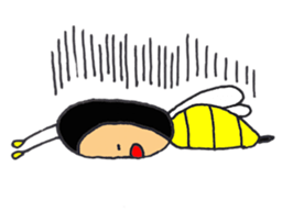 Don't bee scared!! sticker #3784026