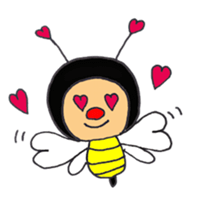 Don't bee scared!! sticker #3784035