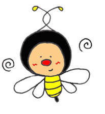 Don't bee scared!! sticker #3784037