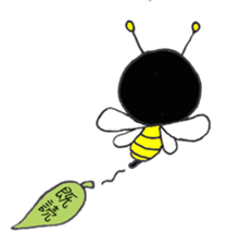 Don't bee scared!! sticker #3784038