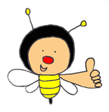 Don't bee scared!! sticker #3784040