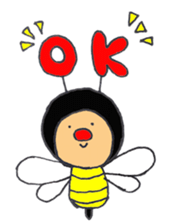Don't bee scared!! sticker #3784045