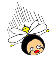 Don't bee scared!! sticker #3784047