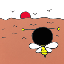 Don't bee scared!! sticker #3784050