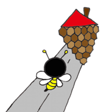 Don't bee scared!! sticker #3784052