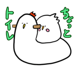 Let us sit in a circle-from a circle. sticker #3784506