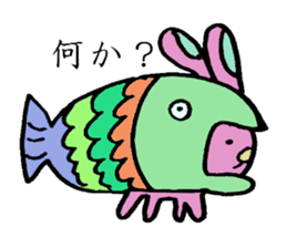 A loose rabbit sticker sticker #3784698