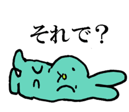 A loose rabbit sticker sticker #3784702