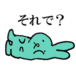 A loose rabbit sticker sticker #3784702